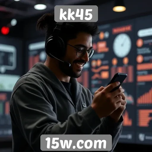 Conferindo a experiência do usuário no site kk45